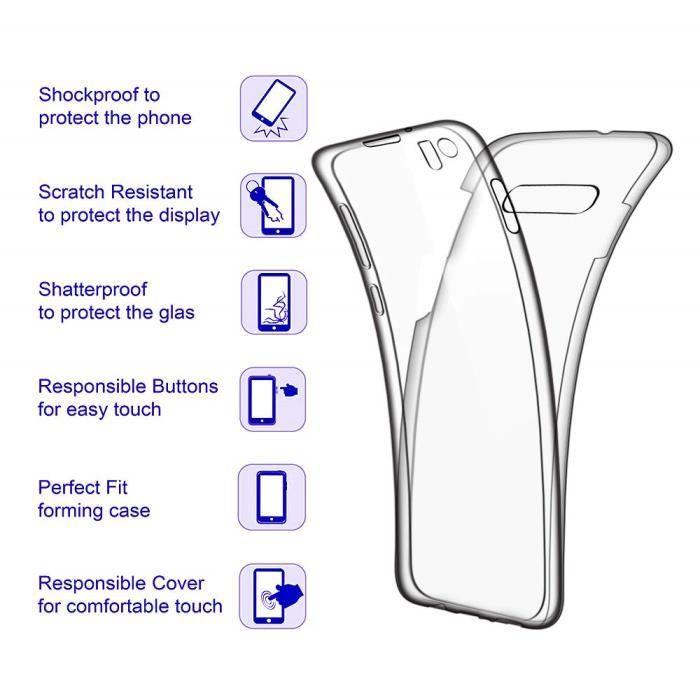 Case - Samsung - Galaxy S10 - Silicone - Ultra Thin - Transparent