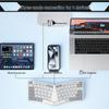 B.O.W Ergonomische Multi-Device Tri-Mode Tastatur