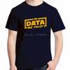 In Data We Trust Unisex Tshirt Software Developer It Programmer Geek Crewneck Summer Short Sleeve Cotton T Shirt Funny T Shirts