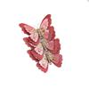 3 Pack Artificial Butterfly Christmas Tree Ornament Clips with Tulle Decorations for Holiday Festive
