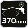 Inflating Gun with Pressure Gauge 63 Mm