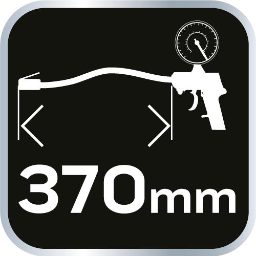 Inflating Gun with Pressure Gauge 63 Mm