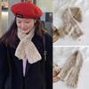 Ekieta Fluffy Scarf with Popular Winter Neck Warmer for Warmth and Protection from the a Great Gift for Christmas or Birthdays Women's Insert, Cold,