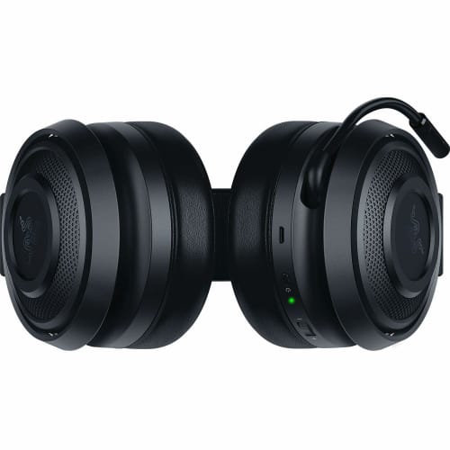 Herní náhlavní souprava Razer Nari Essential s 360stupňovým prostorovým zvukem THX, bezdrátovými náušníky s chladivým gelem, kompatibilní s PC, PS4, PS5, Switch a smartphonem