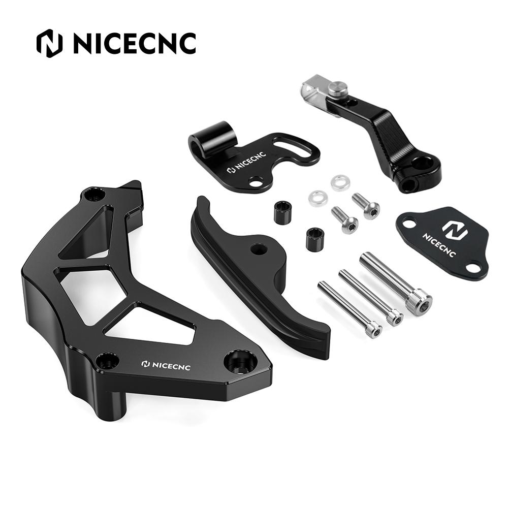 For KTM 790 890 Adventure/R Sprocket Chain Guard 1Finger Clutch Arm Lever Sensor Cover for KTM 890 790 Duke Husqvarna Norden 901