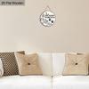 Garden decoration, wooden hanging decorative signs, "WELCOME" logo, 2D graphic products, housewarming gifts for friends