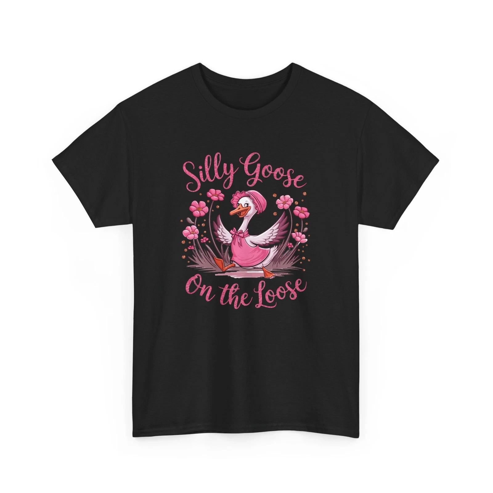 Springtime Aesthetic T-Shirt | Flowers & Sunny Days Tee | Boho Floral Goose M