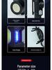 Rechargeable Dual Beam Headlamp with Magnetic Clip for Night Fishing and Outdoor Use