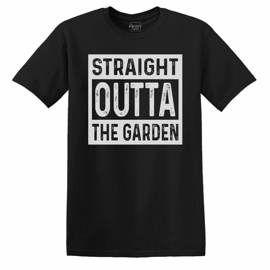 Straight Outta the Garden T-Shirt: Funny Plant Lover Tee