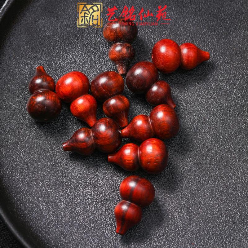 Sandalwood Rosewood Gourd Pendant Necklace DIY Accessories