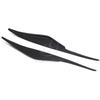 Carbon Fiber Headlight Eyebrow Sticker for Ford Mondeo MK4 (2007-2013)