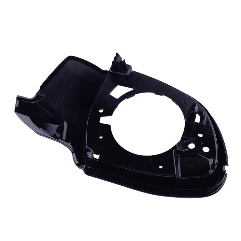 Glossy Black Car Left Rearview Door Side Mirror Housing Frame Trim Fit for BMW X3 F25 X5 F15 X4 F26 X6 F16 2015 2016 2017 ABS