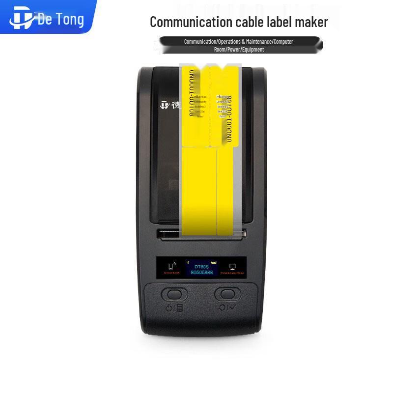 Detech DT60S 2-inch Portable Thermal Transfer Label Printer
