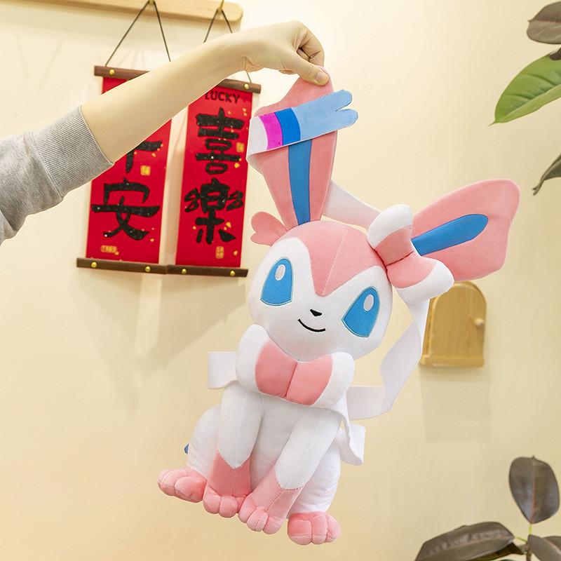 Sylveon Plush Toy Cartoon Stuffed Doll Room Sofa Decoration Kids Gift