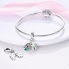 Angel Christmas Tree Pendantscopper Plated Original Beads Fit Originalcharms Bracelet Beads Jewelry Gifts For Women