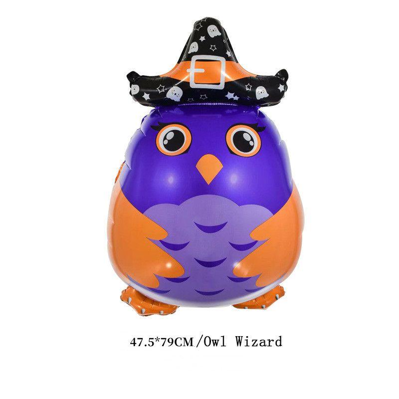 Spooky Halloween Decorations Aluminum Spider Foil Balloon For Party Supplies