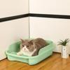 Portable Semi-enclosed Cat Litter Box, Splash-proof Cat Litter Box, Odor-removing Cat Toilet, Pet Cat Cleaning Supplies