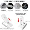 New LED Clip USB Rechargeable Book Reading Light Brightness Adjustable Eye Care Book Lamp Light Portable Bookmark Read Light