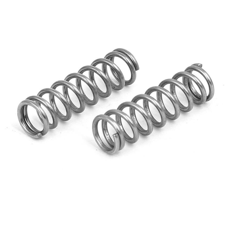 10Pcs Spring Steel Extended Compressed Springs 0.8x6x20mm Compression Spring  Shop and Home Repairs