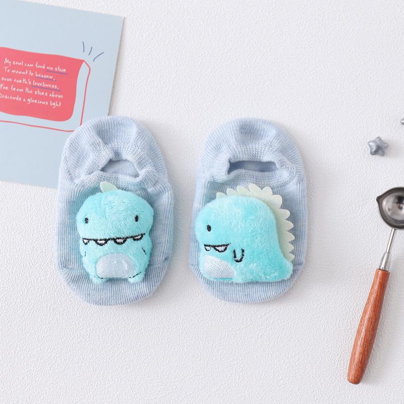 

36 Colors Baby Socks Toy Slipper Girls Boys Newborn Accessories Anti Slip Cartoon Kids Toddlers Gift Infant Children Clothes 0 to 1 Year
