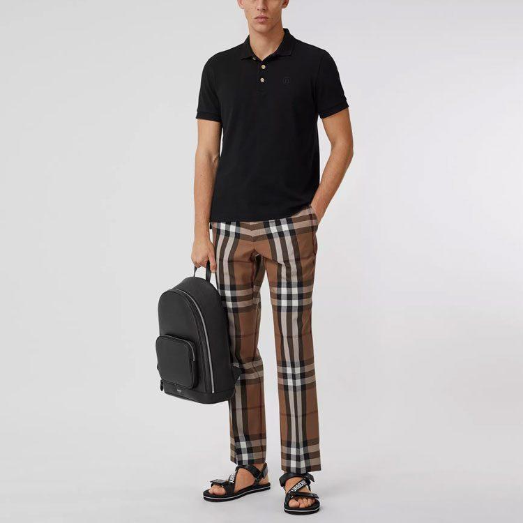 Burberry Polo Shirt Men's Black 80374351