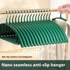 5pcs Nano Seamless Anti Slip Clothes Hanger Stand Hanger Non Marking Storage, Thick Clothing Support, Anti Slip Stainless Steel