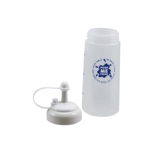 Taiwa Push Me Fresh M ME-300 Seasoning Container, White, 300ml, Made In Japan, 1 Bottle