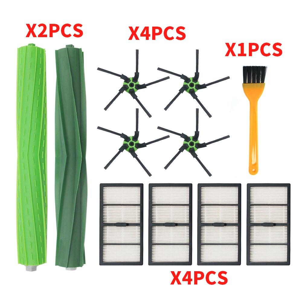 Filters Side Brushes Roller Brush for iRobot Roomba S9 (9150), S9+ (9550) Robot Vacuum Cleaner Accessories Replacement Parts Kit