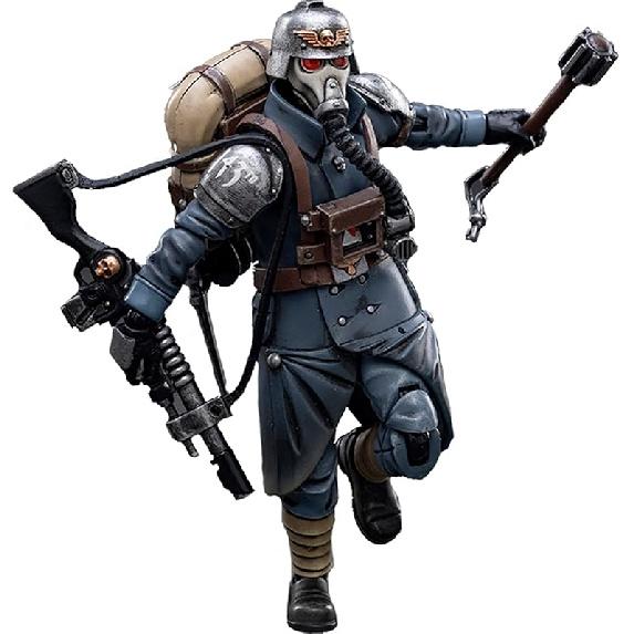 JOYTOY Warhammer 40k Астра Милитарум, Отряд Ветеранов Корпуса Смерти Крига Астра Милитарум, Гвардеец, Фигурка 1/18, Посвящается Вам, Кто Любит Mss2665-us