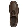 Coach Leather Round Toe Lace-Up Casual Shoes Men Sneakers Brown CZ076-MPL