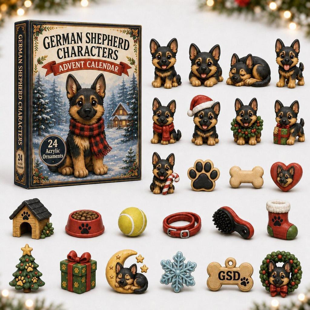 Weihnachts-Adventskalender 2026 – Feiertags-Blindbox-Kalender im Tier-Thema