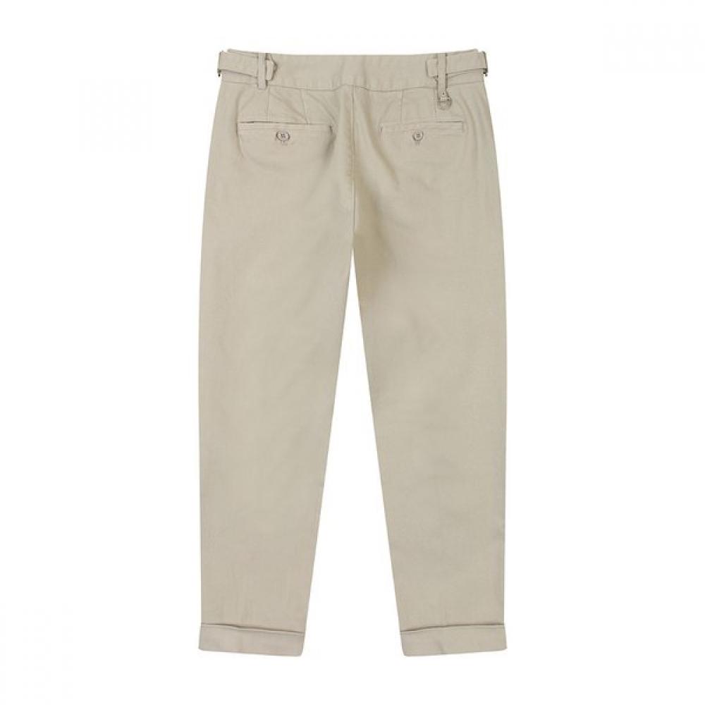 Onoff Men S baSic Cotton pantS Of5002gb Beige