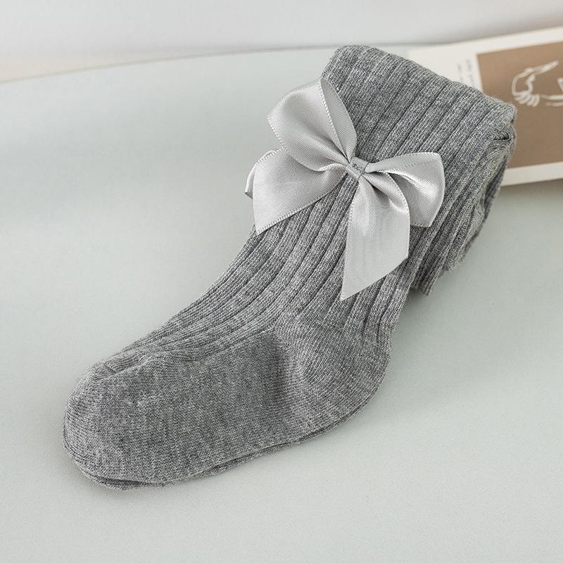 

Весенне-летние детские леггинсы, колготки с большим бантом L