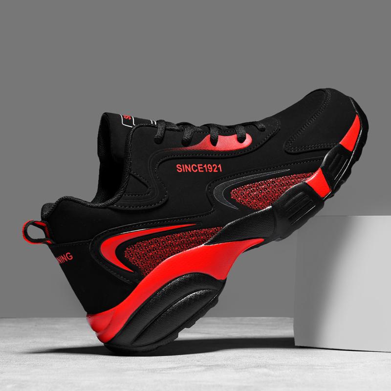 Neue lässige Herren-Sportschuhe mit dicker Sohle, rutschfest, wasserdicht, Herren-Sneakers, Outdoor-Walking, Jogging, Sportschuhe