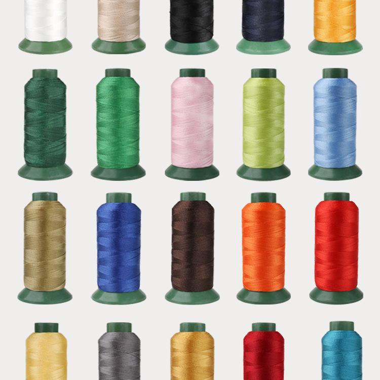 150D/3-Ply High-Strength Mercerized Nylon Thread for Sewing and Leatherwork