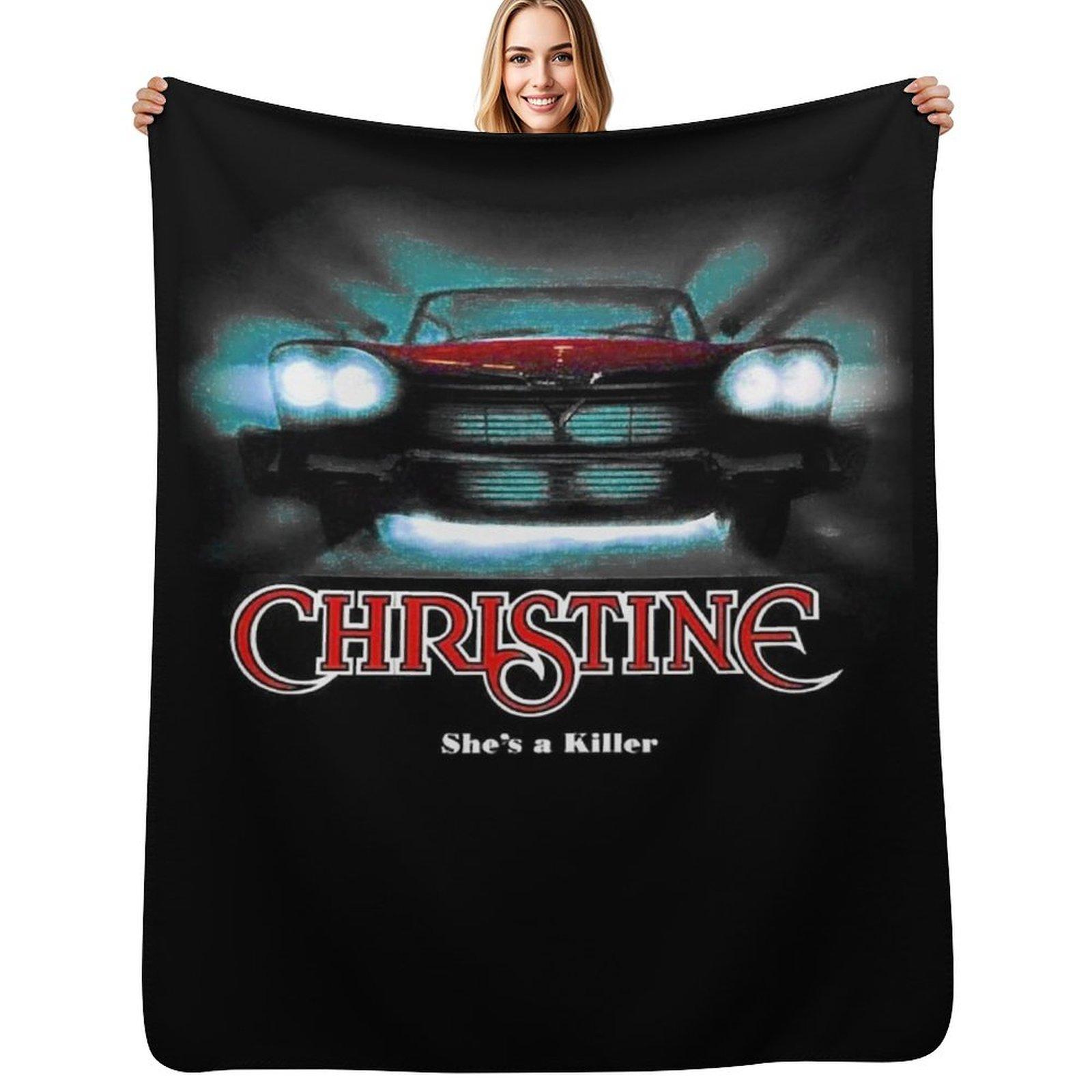 Awesome Movie Car Christine Essential Throw Blanket Lightweight Cozy Blanket for Bed Sofa 102x76cm(40x30in)