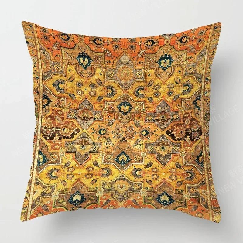 Home Decor Exotic Patterned Decorative Cushion Covers Pattern Cushion Cover Suitable for Sofa Bedroom Car Pillow Cover
