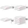 A4 White Stackable Document Tray (4 Layers)