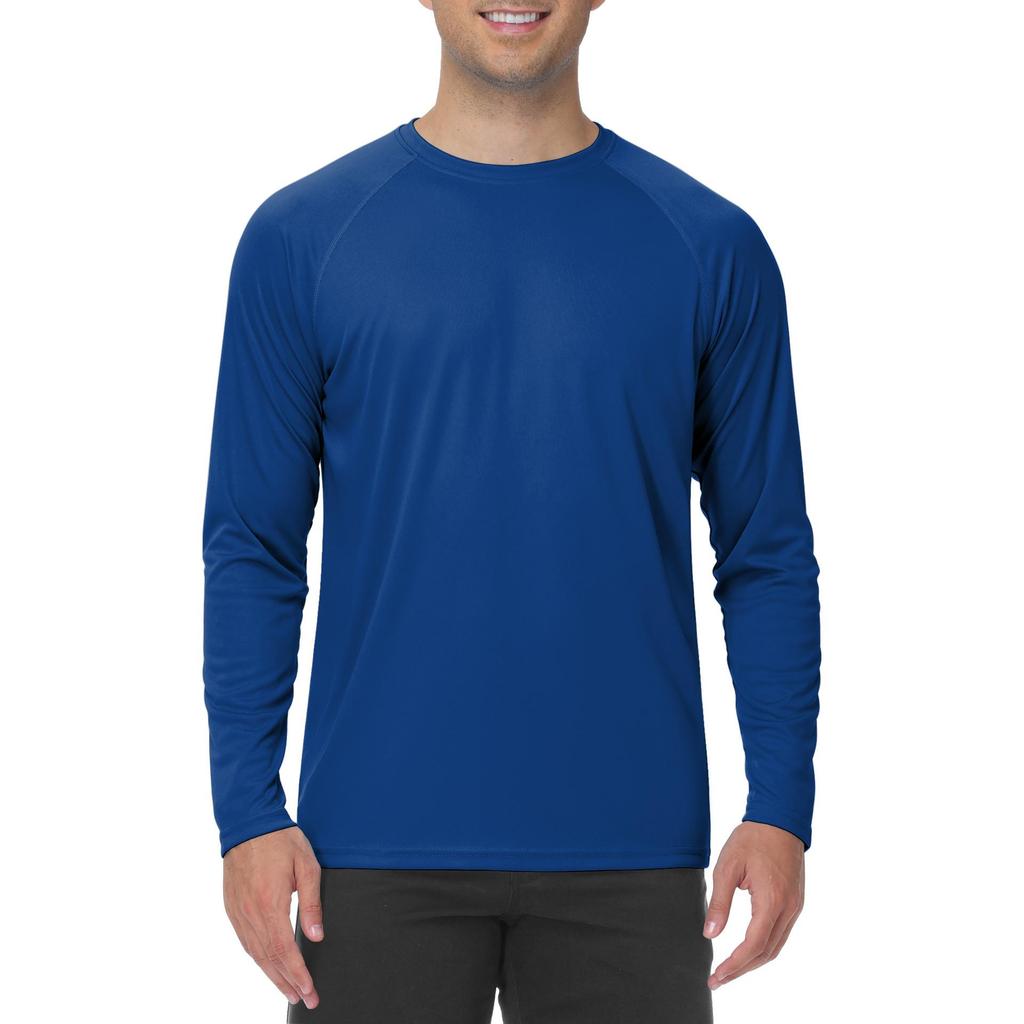 Men's Sun Protection Shirts Spring Summer UPF 50+ Long Sleeve Quick Dry Men Shirts Breathable Hiking Fish Performance Tops UV-Proof