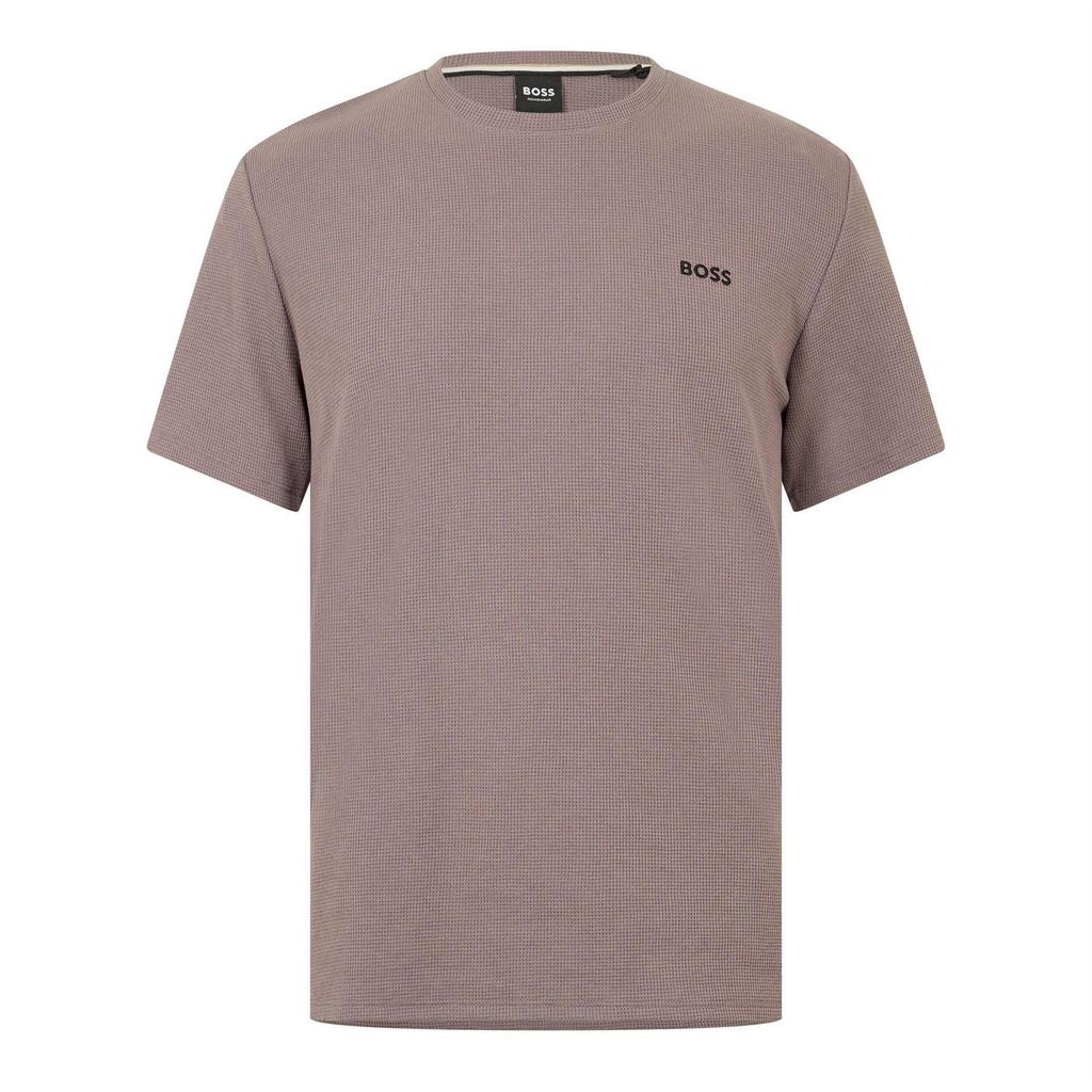 BOSS Mens Waffle Knit Pyjama Top