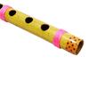 Traditional Handmade Musical Instrument Flute Brown Bansuri Wooden Decor
