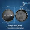 4PCS Car Wheel Hub Cover 3D Metal Rim Center Cap Decals For BYD Qing Song Tang Yuan E1 E5 E6 F0 F3 F3r F6 G3 G5 G6 I3 L3 M6