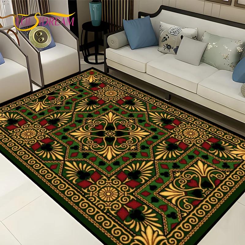 Vintage Fars Halısı Oturma Odası Yatak Odası Bohemya Türk Fas Etnik Kilimler Kaymaz Mandala Geometrik Kapı Paspası Poster Paspas