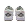 Jordan Air Jordan 1 Phantom Crystal Pink Cherry Cushioning, Wear Resistant Low Top Vintage Basketball Shoes Unisex Ecru HF4080-001(Team1321-)