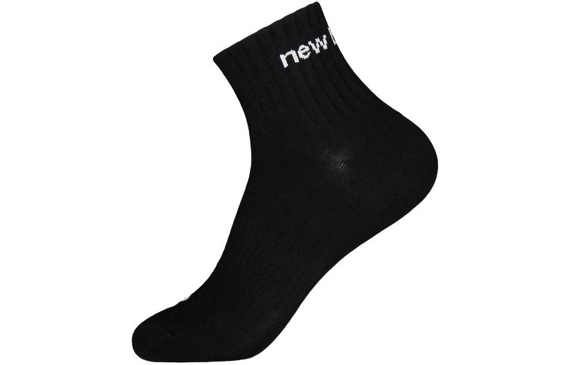 New Balance Ankle Socks Unisex 1 Pack Black LAS42409-BK L