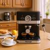 Dokunmatik Panel ve Süt Köpürtücü ile Çok Voltajlı Kahve Makinesi - 110v/220v ABD/AB/BK Standardı, Büyük Kapasiteli, Otomatik Buhar