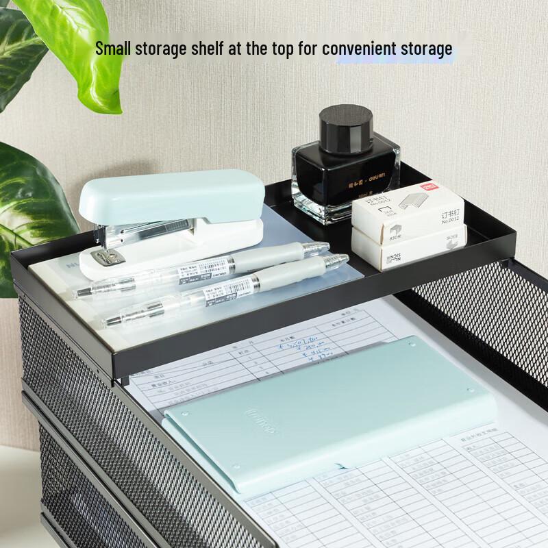 Deli Metal Multi-layer Desktop File Organizer