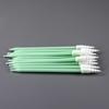 100Pcs/Pack Small Pointed Tips Cloth Head Cleaning Swab Lint Dust Free Sticks For Pcb Board Electronics Small Area Camera Optica