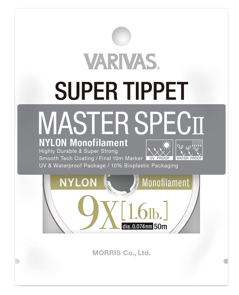 VARIVAS Super Tippet Master Spec II Nylon 9X 50m 1.6LB