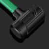 Shockproof Rubber Hammer with Non Slip Handle and Steel Ball for Woodworking Household Hand Tool